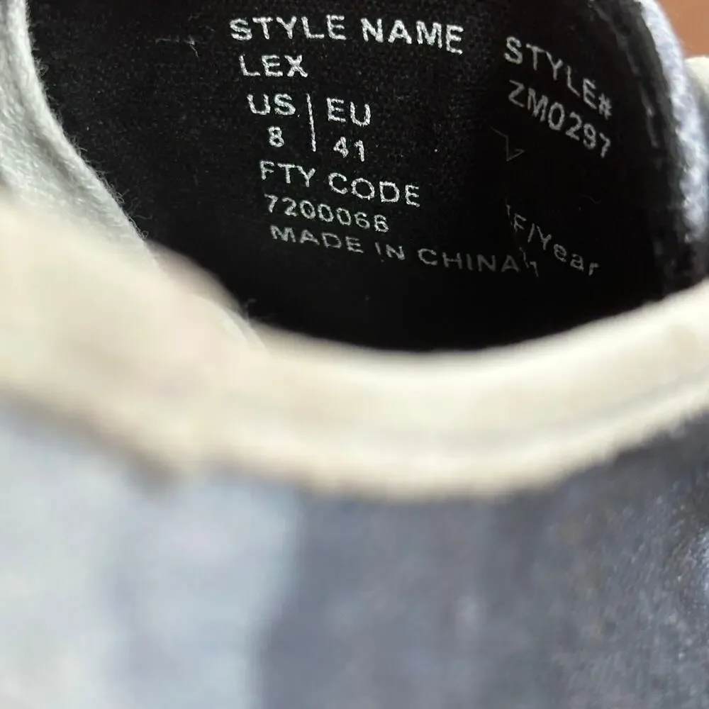All Saints Lex Trainer Tie Dye Canvas Low Top Sneaker Men's Size‎ 8
